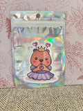 Holographic Vinyl Die Cut Sticker | Capy Jessie