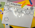 This Week with Whiskers – Weekly Tear-Away Planner Pad (30 Sheets)