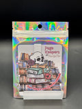 Page Keepers Magnetic Bookmark- Books&Skull
